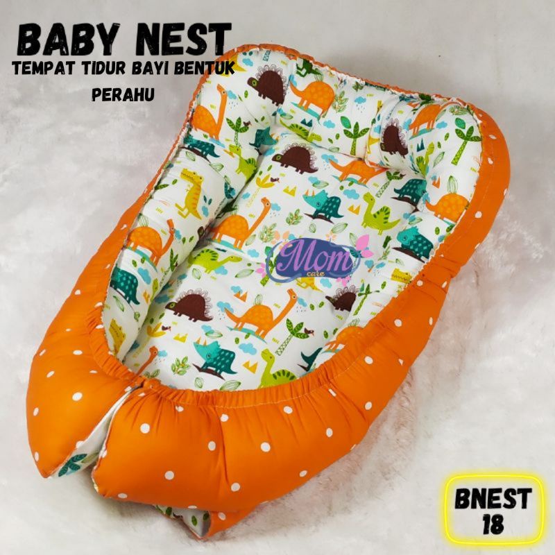 BABY NEST/TEMPAT TIDUR BAYI MODEL PERAHU No.18