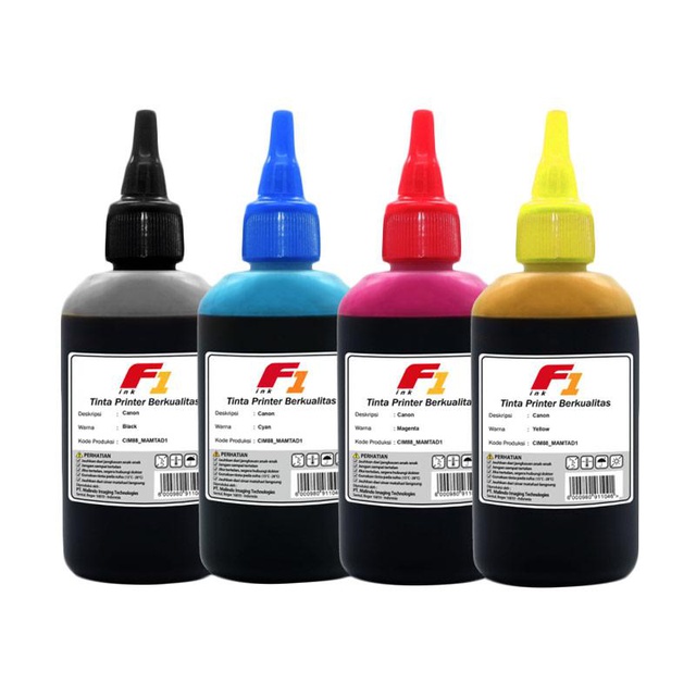 Tinta Refill Isi Ulang F1 Original Printer Canon IP2770 G1000 G2000 G3000 G1010 G2010 G3010 G4010