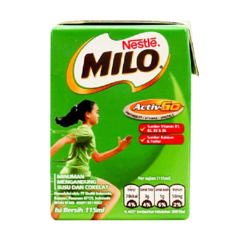 

MILO Activ-GO Susu UHT 115ml/190ml