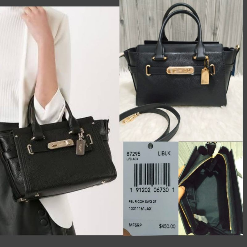 COACH Swagger 27 Black