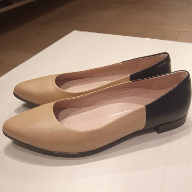 Ecco shape pointy ballerina shoes woman