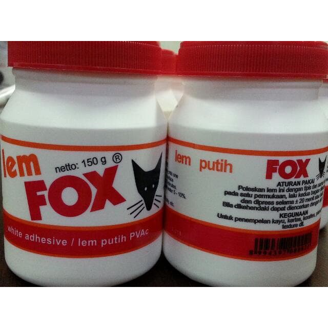 

Lem FoX white adhesive PVAC
