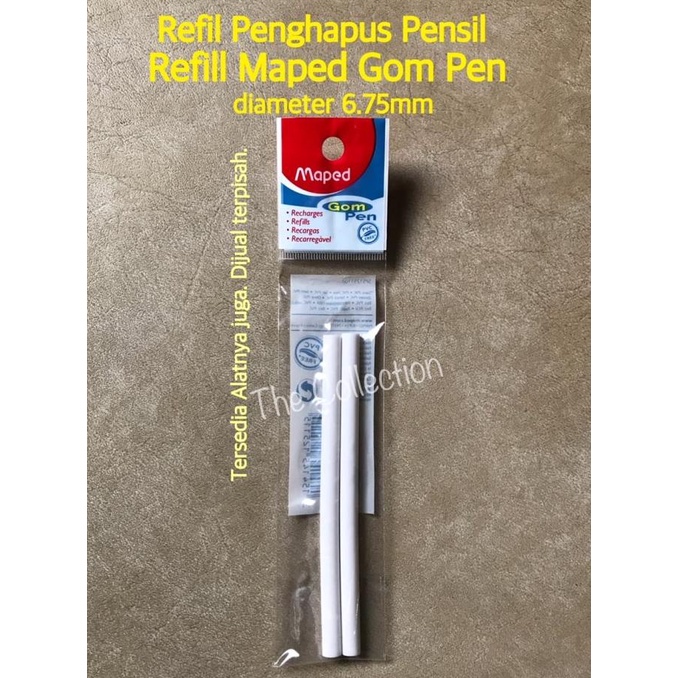 

ATK0539MP isi 2 REFILL isi ulang Penghapus Pensil Gom Pen Maped 125115