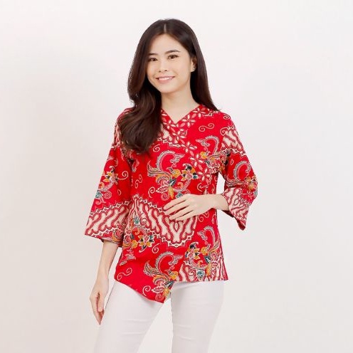 Batik wanita - Atasan blouse batik fashion wanita 187