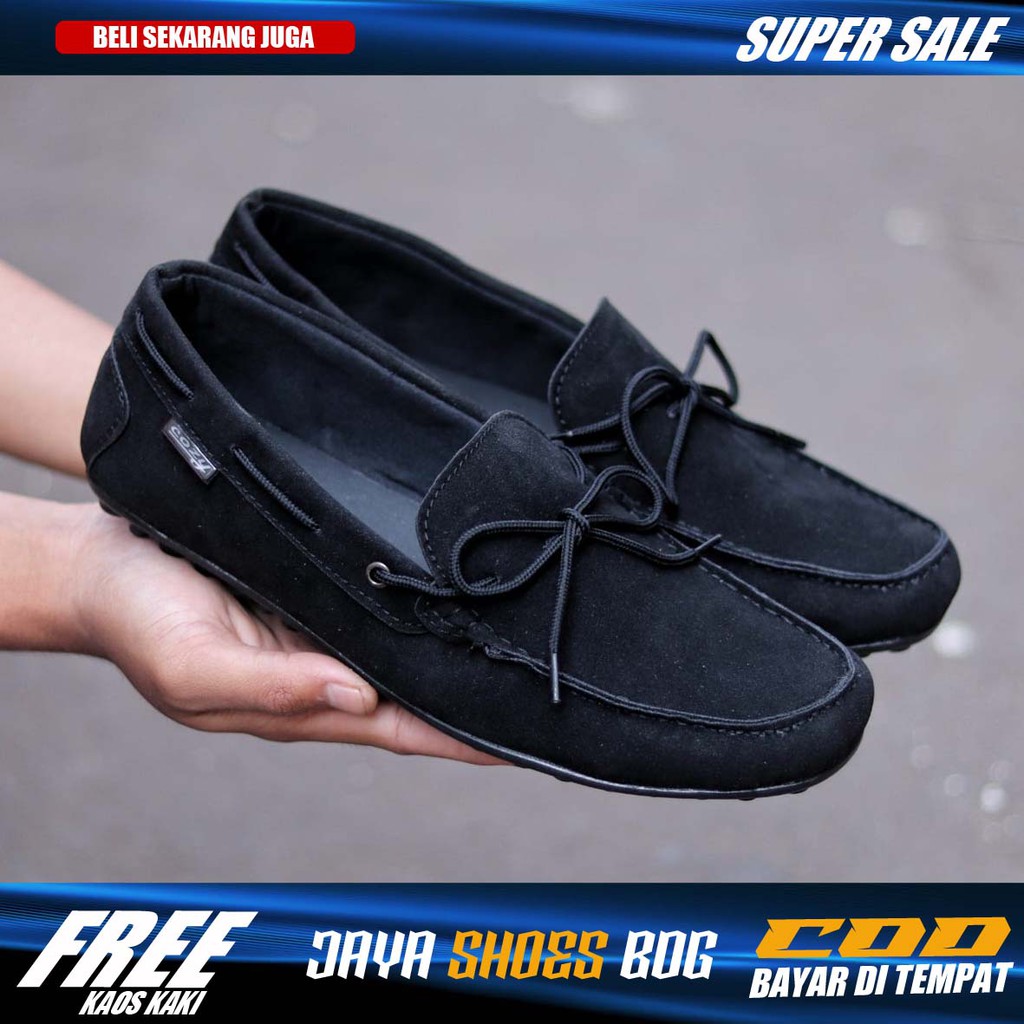 GUMI|Sepatu Kasual Slip On Pria Slop Mocasin Santai Casual Tali Cowok Murah Keren Ringan