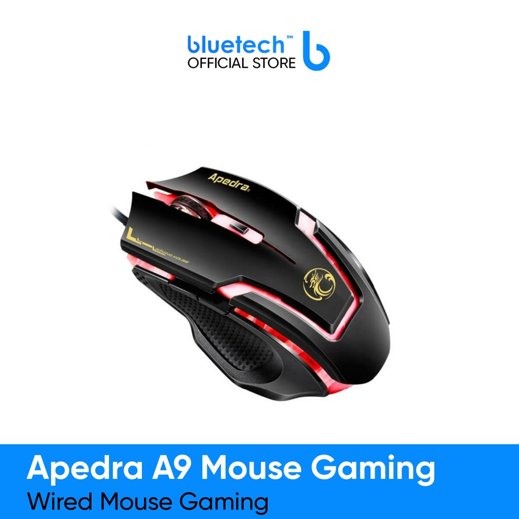 Mouse Gaming Macro Apedra A9 Dota 2 PB CSGO