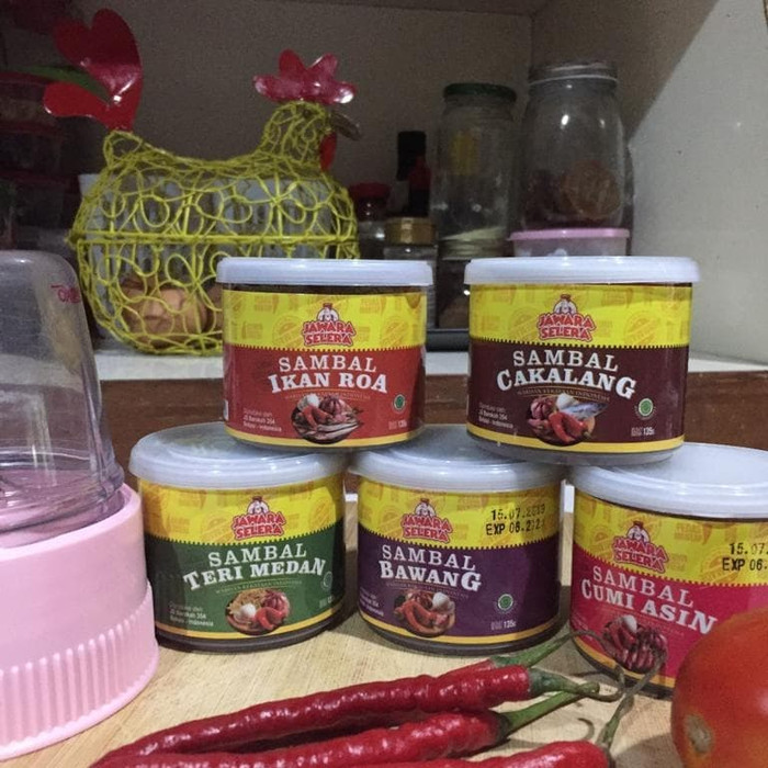 

Spesial Promo - Sambal Jawara Selera Paket 5 Varian