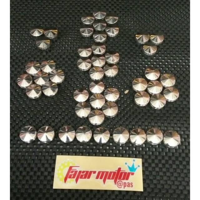 TUTUP BAUT 12 BAHAN FULL STAINLESS