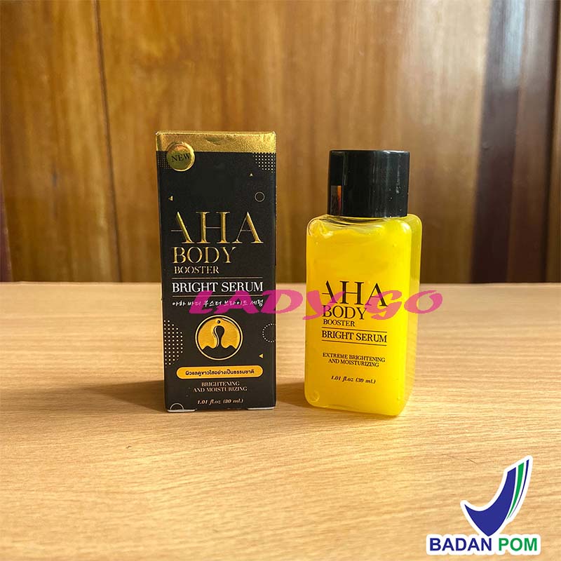 Haniku AHA Mimi Brightening &amp; Whitening Booster Body Serum / Serum Pemutih / Body Booster 30ml