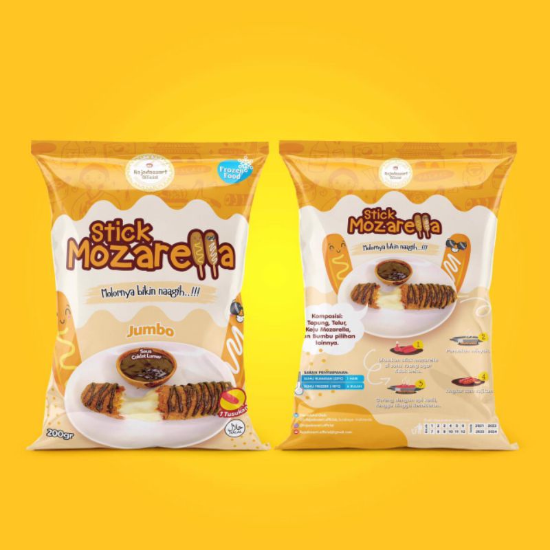 

Stick Mozzarella Rajadessert Jumbo