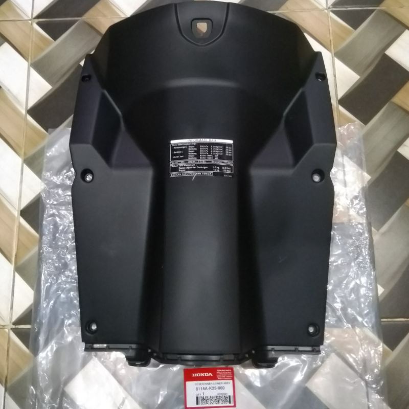 Leghsield Cover Tengah Dashboard Dasbor Beat fi 2013-2015 Original Honda