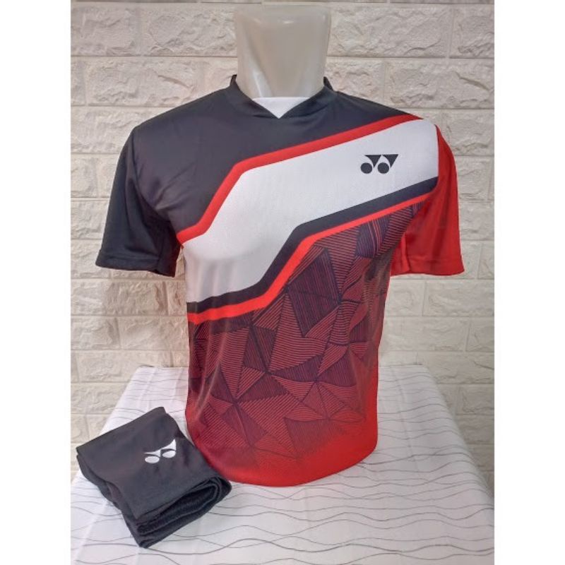 BAJU SETELAN BADMINTON DEWASA Y161/KAOS OLAHRAGA BULUTANGKIS