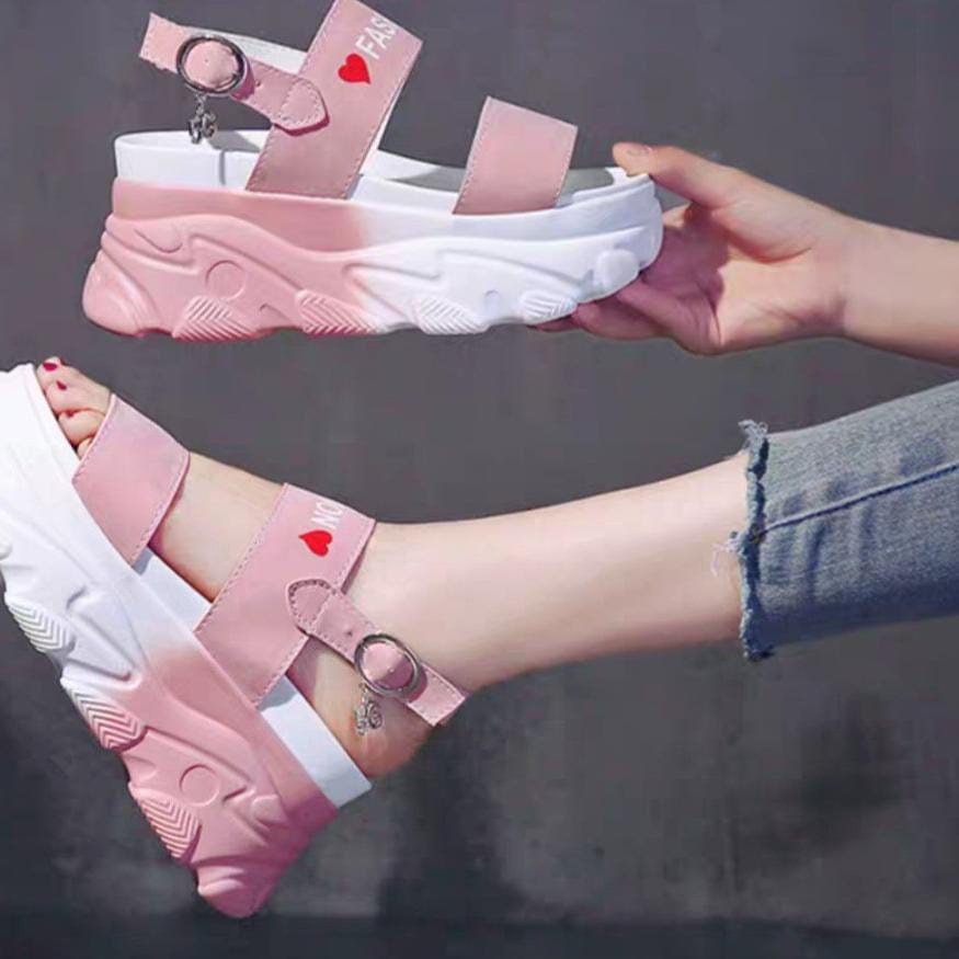 SANDAL GUNUNG FASHION ANIME / Sandal Wanita Terbaru COD