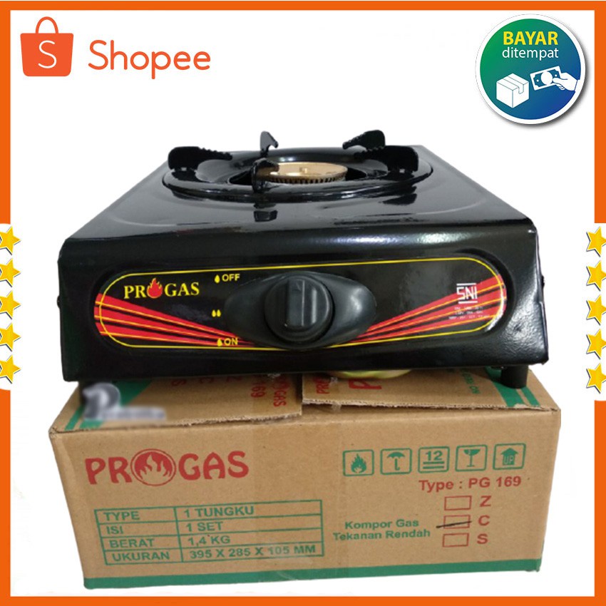 Progas Kompor Gas PG-169 C 1 Tungku