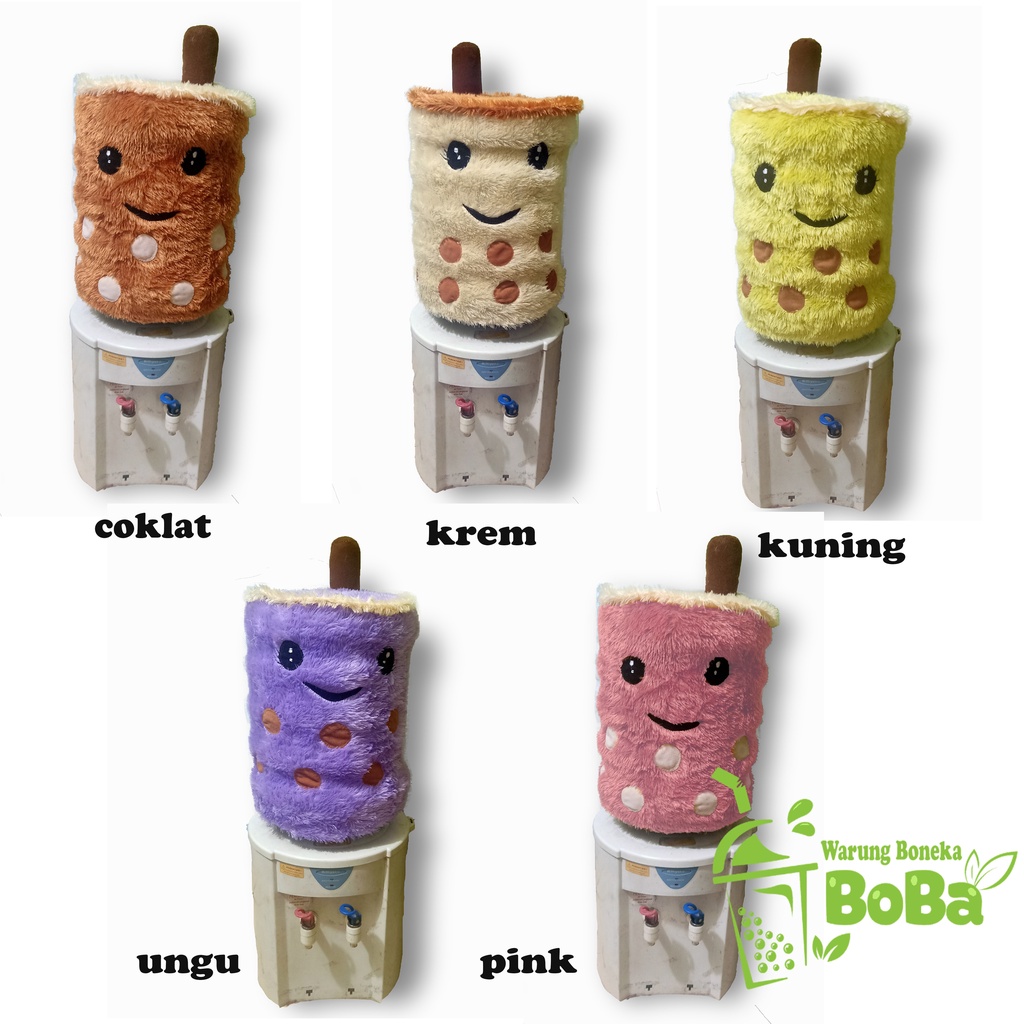 SARUNG GALON KARAKTER TANPA KEPALA (boba bubble milk tea, hello kitty, keropi, mickey, doraemon, win