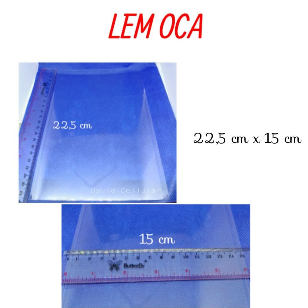 

LEM OCA KERING 22,5 CM X 15 CM - LEM TOUCHSCREEN