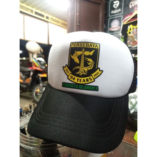 Topi Suporter PERSEBAYA 1927 Bonek Bonita Terbaru Versi Anniversary 94th