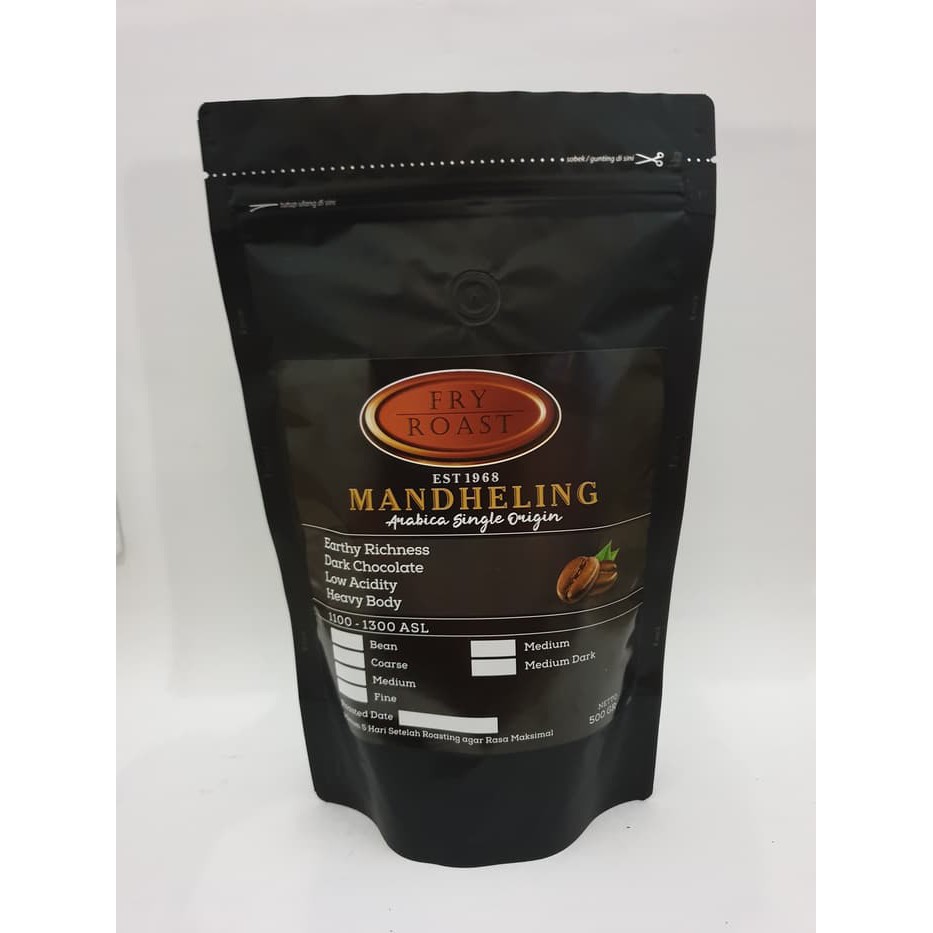 

KOPI ARABIKA MANDHELING 500 GRAM BIJI/BUBUK - kkp271