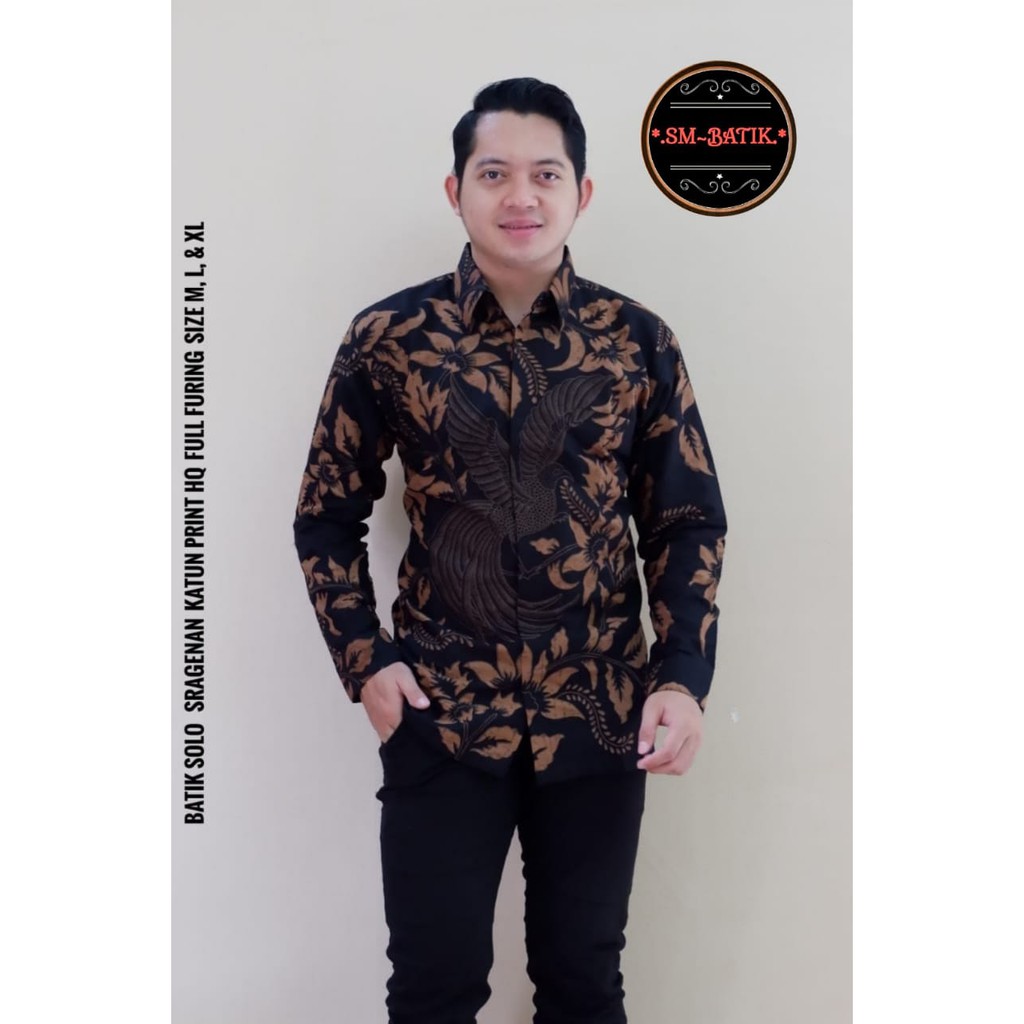 MANUK KEMBANG SOGAN SM BATIKSOLOAMANAH BAJU KEMEJA BATIK SOLO PRIA LENGAN PANJANG PENDEK LAPIS FURING ATASAN PREMIUM MODERN WISAKA MERAH PARANG KAWIBAWAN PERMANA MERAH BANGAU LEMON PANJI LESMONO NAVY GUNARDO BIMO IJO GUNAWAN GURDO IJO NAGA ABU BINTARA KLA