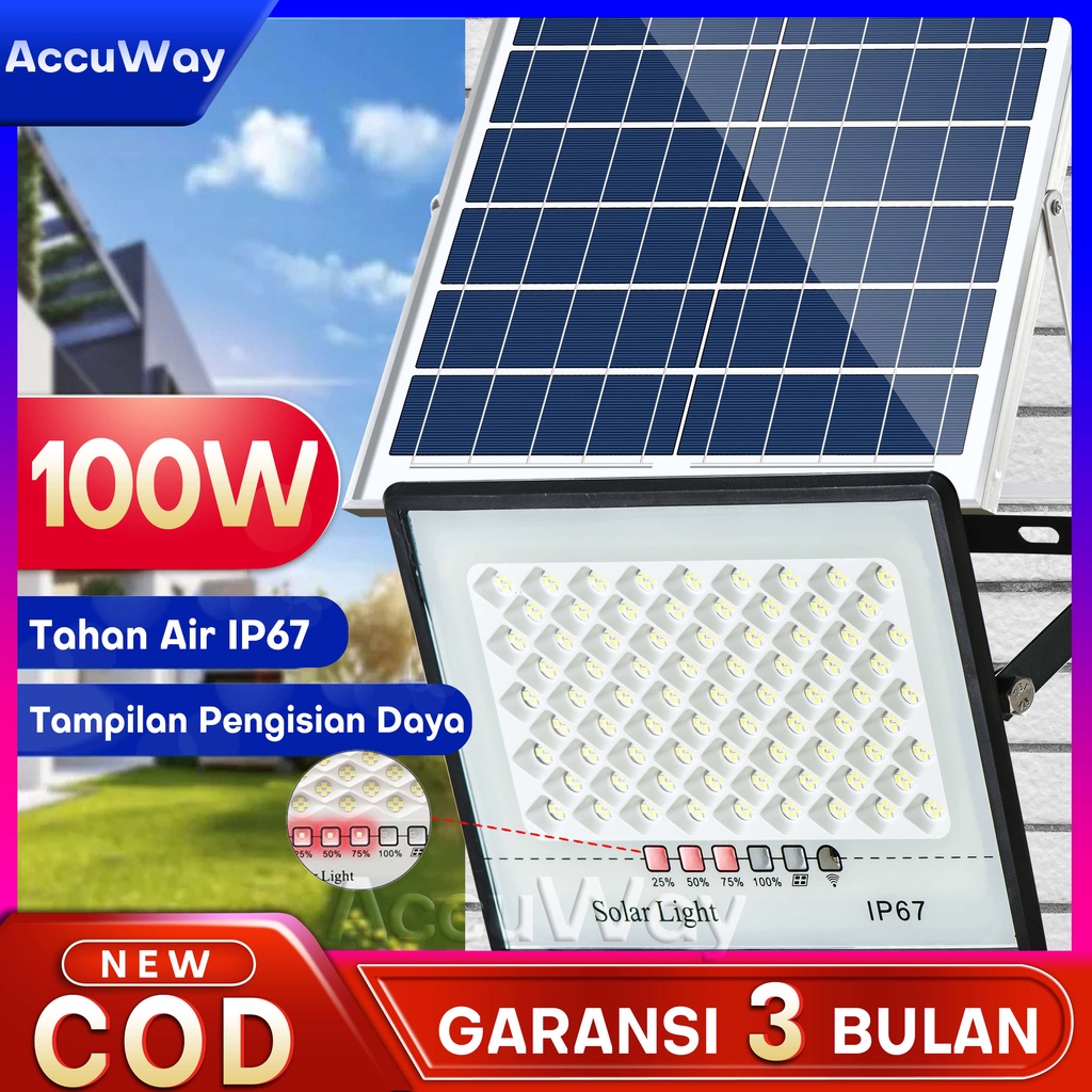 Jual New Lampu Taman Solar Cell Sensor Gerak Tahan Petir Dan Tahan Air Lampu Outdoor Lampu Led