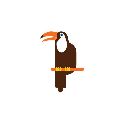 

POTATOO SUMMER BIRD Temporary Tatto Sticker