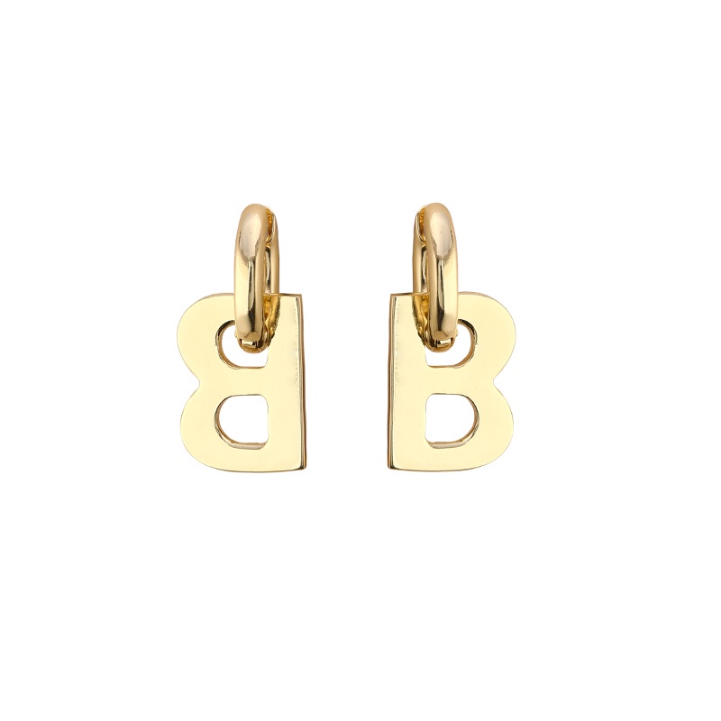 Letter B Earrings Accessories Exquisite Temperament Trendy