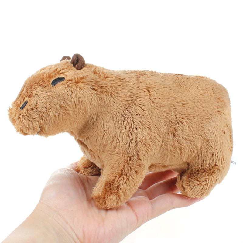 Mary Realistis 3D Capybara Rodent Figure Untuk Boneka Dekorasi Meja Butik Gear Store Supp