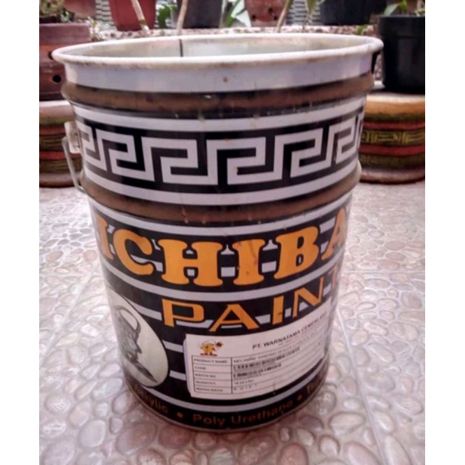 kaleng, tong, ember bekas melamine 18liter