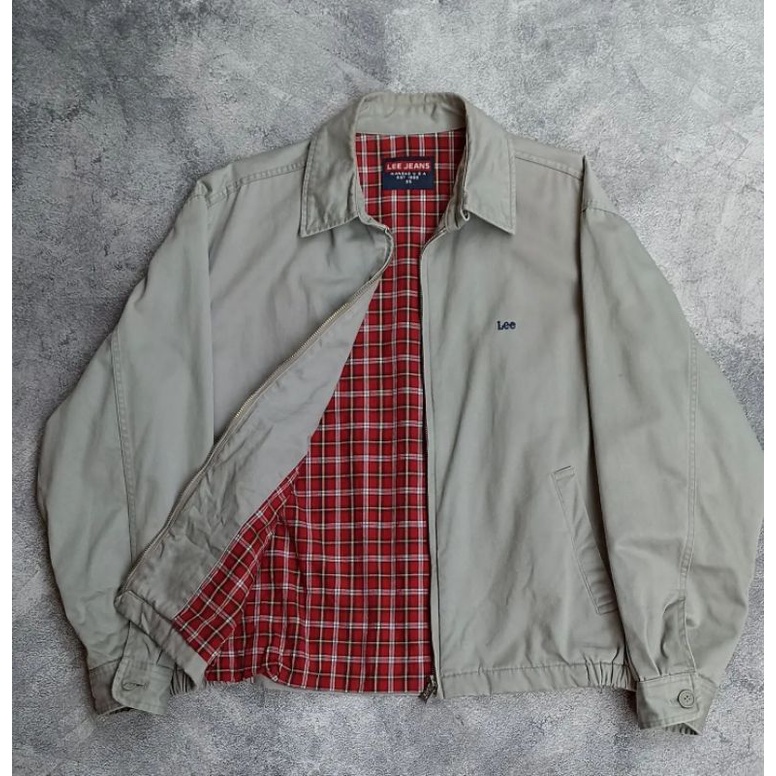 vintage work jacket Lee jeans