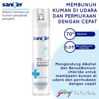 Saniter Spray AE 400ml Air&Surface Sanitizer