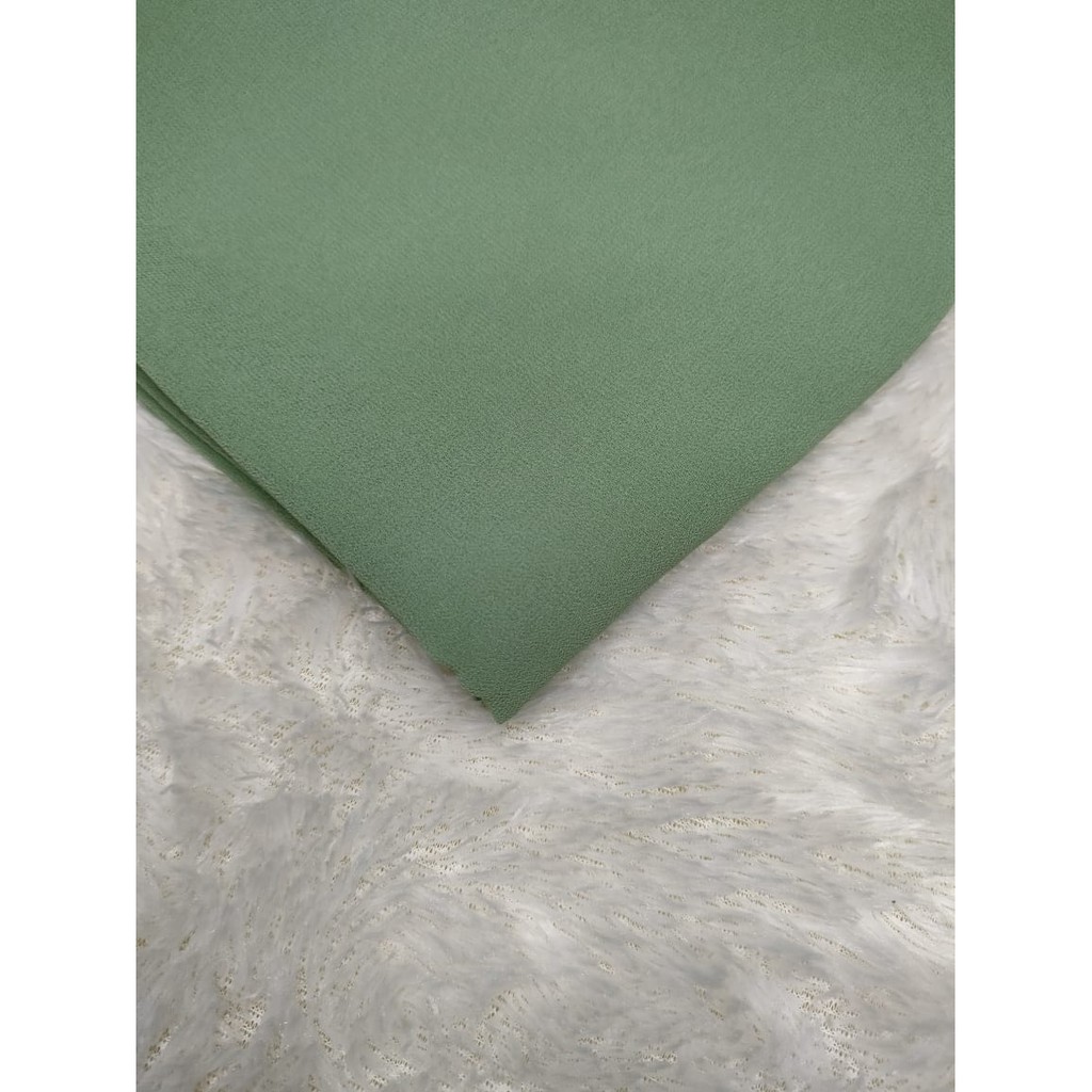 PASHMINA SQUARE ORIGINAL ( ANTI TEMBEM ) / PASHMINA SEGITIGA-MATCHA