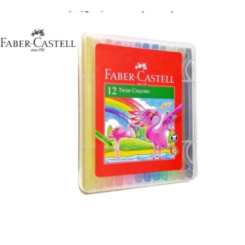 

Faber-Castell Twist Crayon 12 Warna / Krayon putar faber castell 12 warna / Krayon putar 12 warna faber castell
