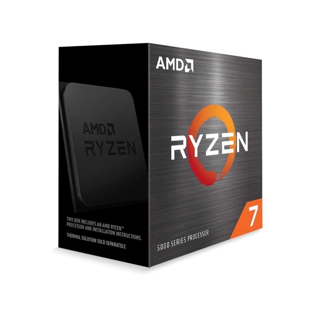 AMD Ryzen 7 5800X 3.8Ghz Up To 4.7Ghz Cache 32MB 105W AM4 [Box] - 8 Core - 100-100000063WOF (Garansi Lokal/AMD Indonesia)