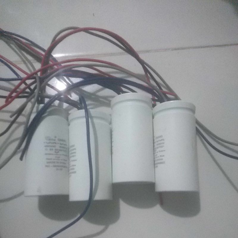 kapasitor mesin cuci Sharp ASLI ORIGINAL 2 tabung