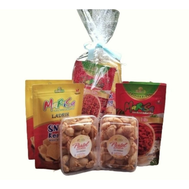 

Paket parsel olahan ikan Marisa isi 6 pcs