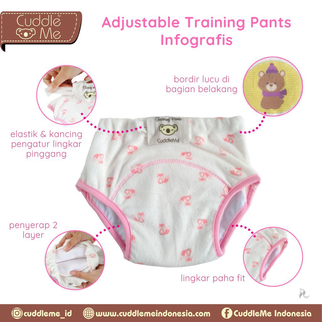 Cuddle Me Paket Bundling ATP + Dry Pad - Paket Toilet Training