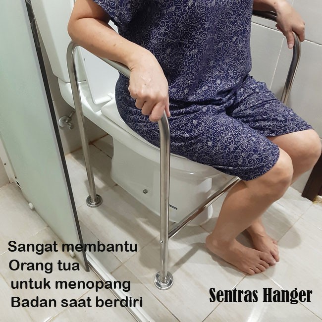 Pegangan Kloset, Pegangan Kamar mandi, stainless