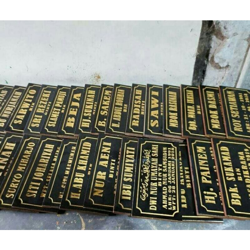 PRASASTI  - PRASASTI DANA DESA PRASASTI PERESMIAN PRASASTI MINIMALIS MURAH