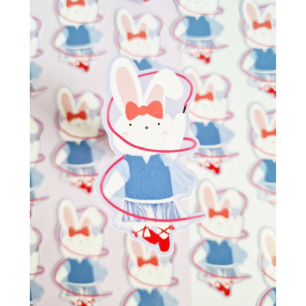 

chrisela studio | sticker waterproof - the ballerina