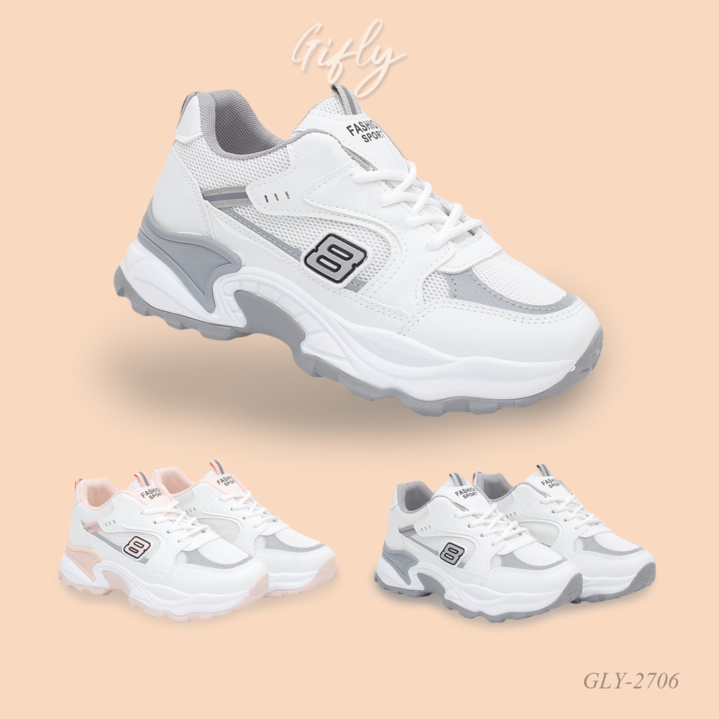 [GIFLY] Songbin Sepatu Sneakers Wanita Korea Import GLY-2706