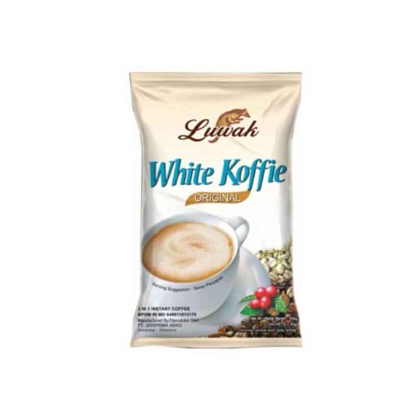 

Luwak White Koffie 10x20 gr Original