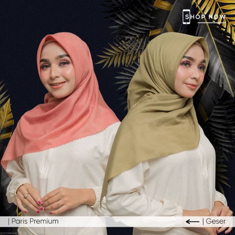 [ COD ] PARIS PREMIUM UMAMA SCARF / SEGI EMPAT PARIS PREMIUM UMAMA SCARF / PARIS PREMIUM BEST SELLER
