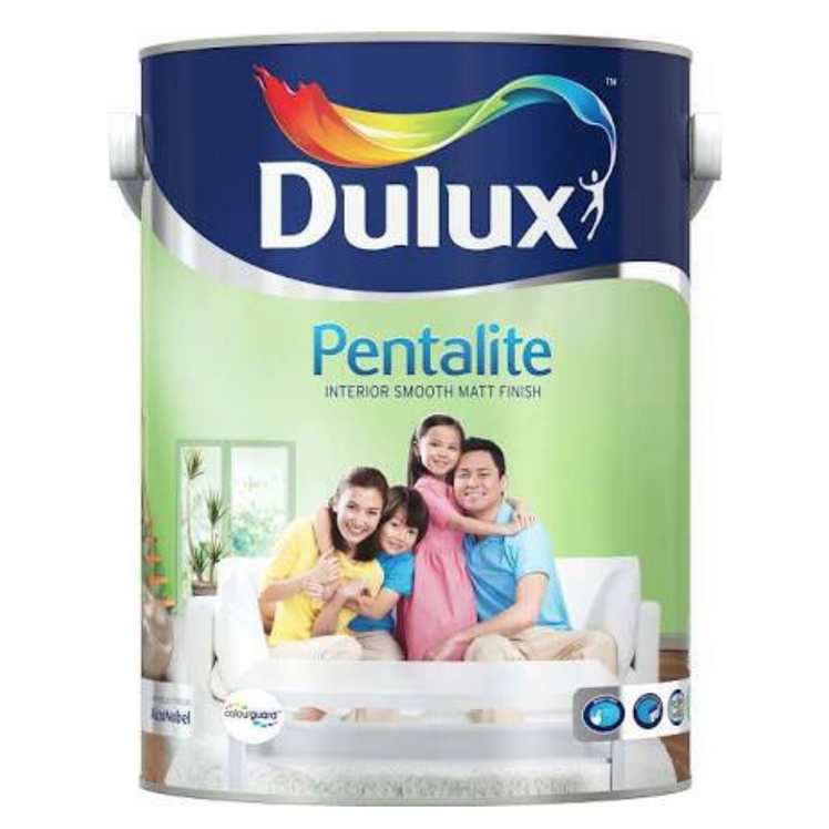 Cat Tembok Dulux Pentalite (20 Liter) Brilliant White