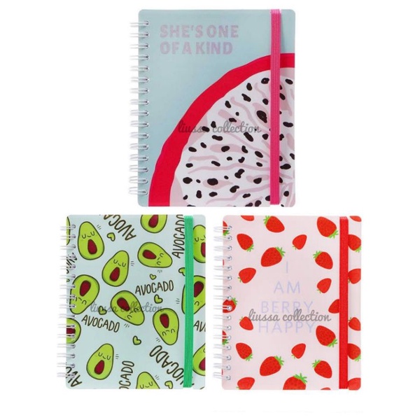 

Buku Miniso - Fruit Series A6 PP Memo Book