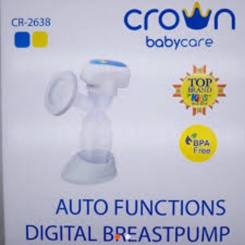 Crown Baby care Breast Pump.CR 2638 AUTO FUNCTION DIGITAL