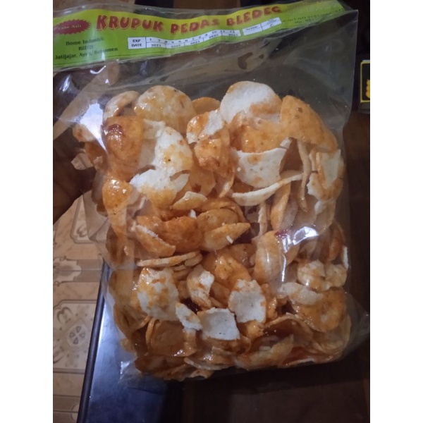 

kerupuk pedas bledeg khas cilacap
