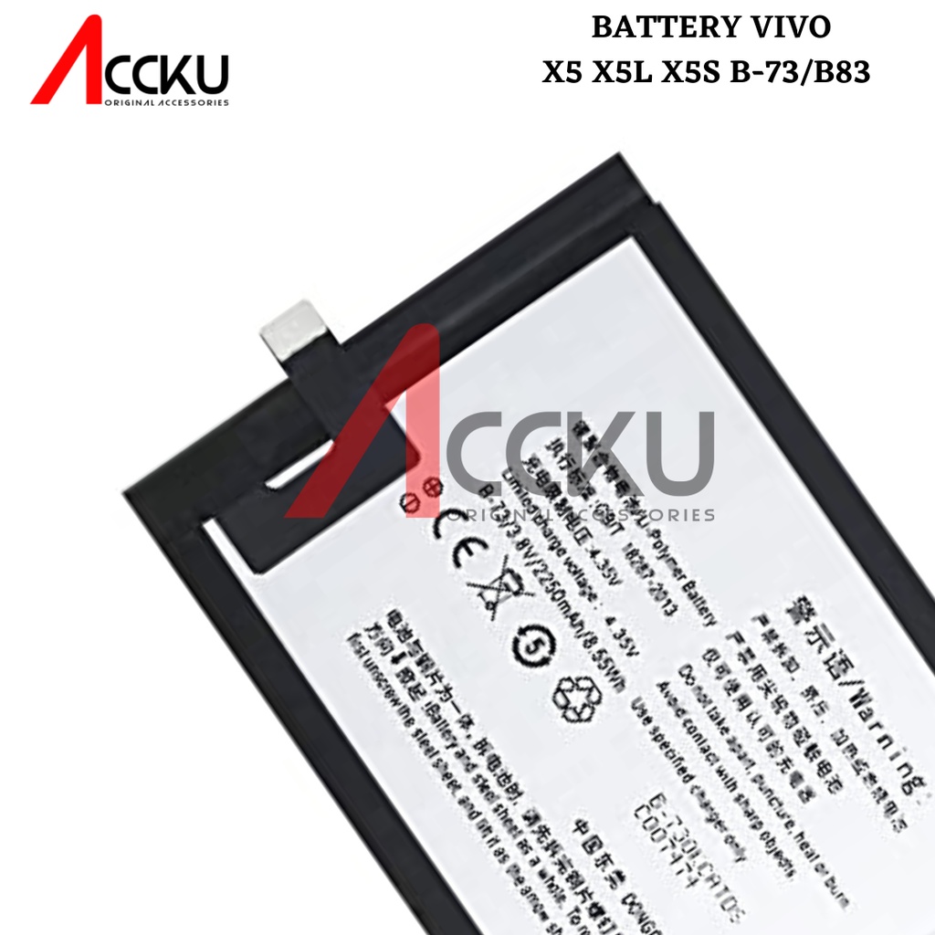 BATTERY - BATERAI VIVO B-73 - X5 - X5L - X5S ORI 99