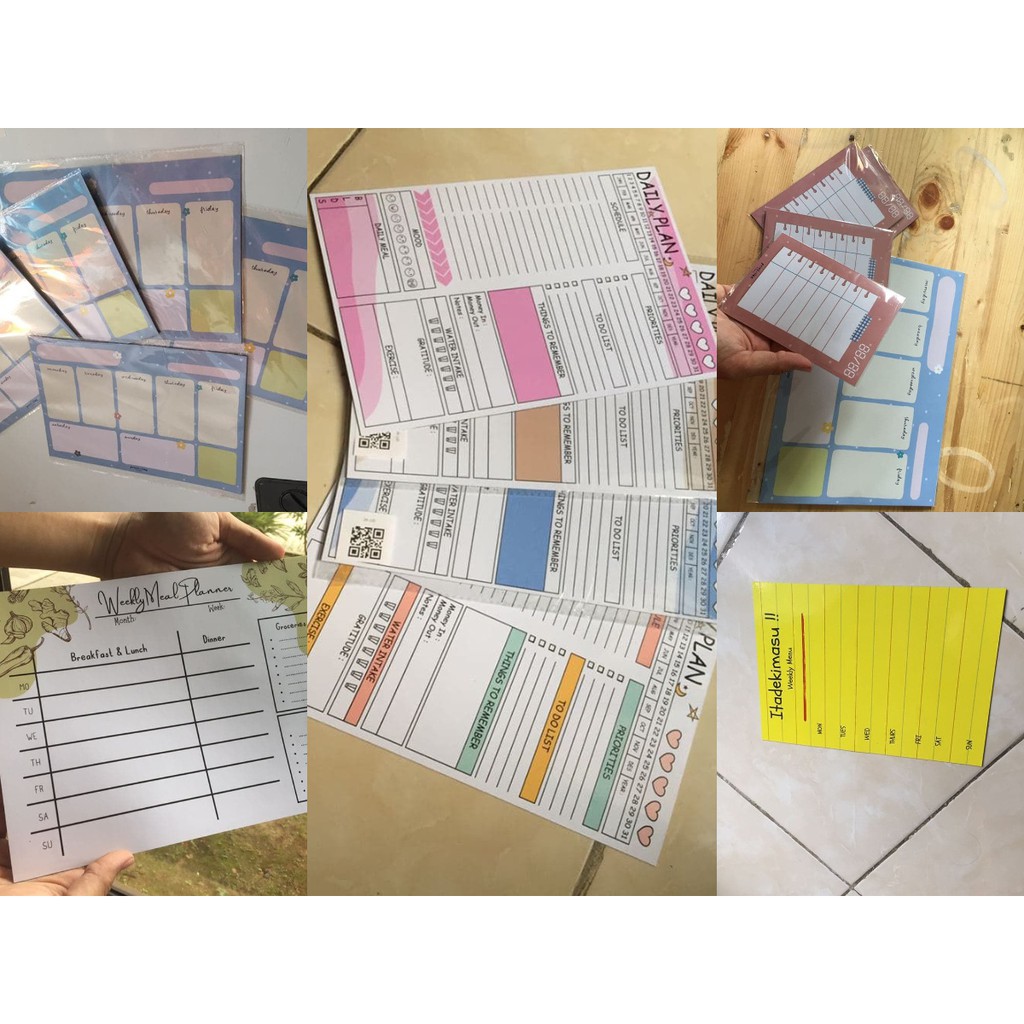 

Custom Magnetic Whiteboard/Memo Ukuran A4