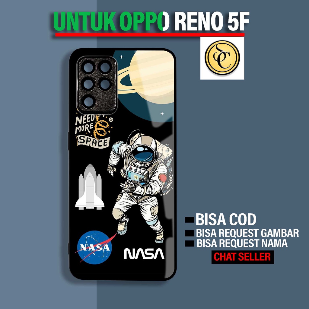Sukses Case OPPO RENO 5F - Hardcase 2D Glossy Oppo Reno 5F - Silikon Hp Oppo  - Silicon Hp Oppo - Ke