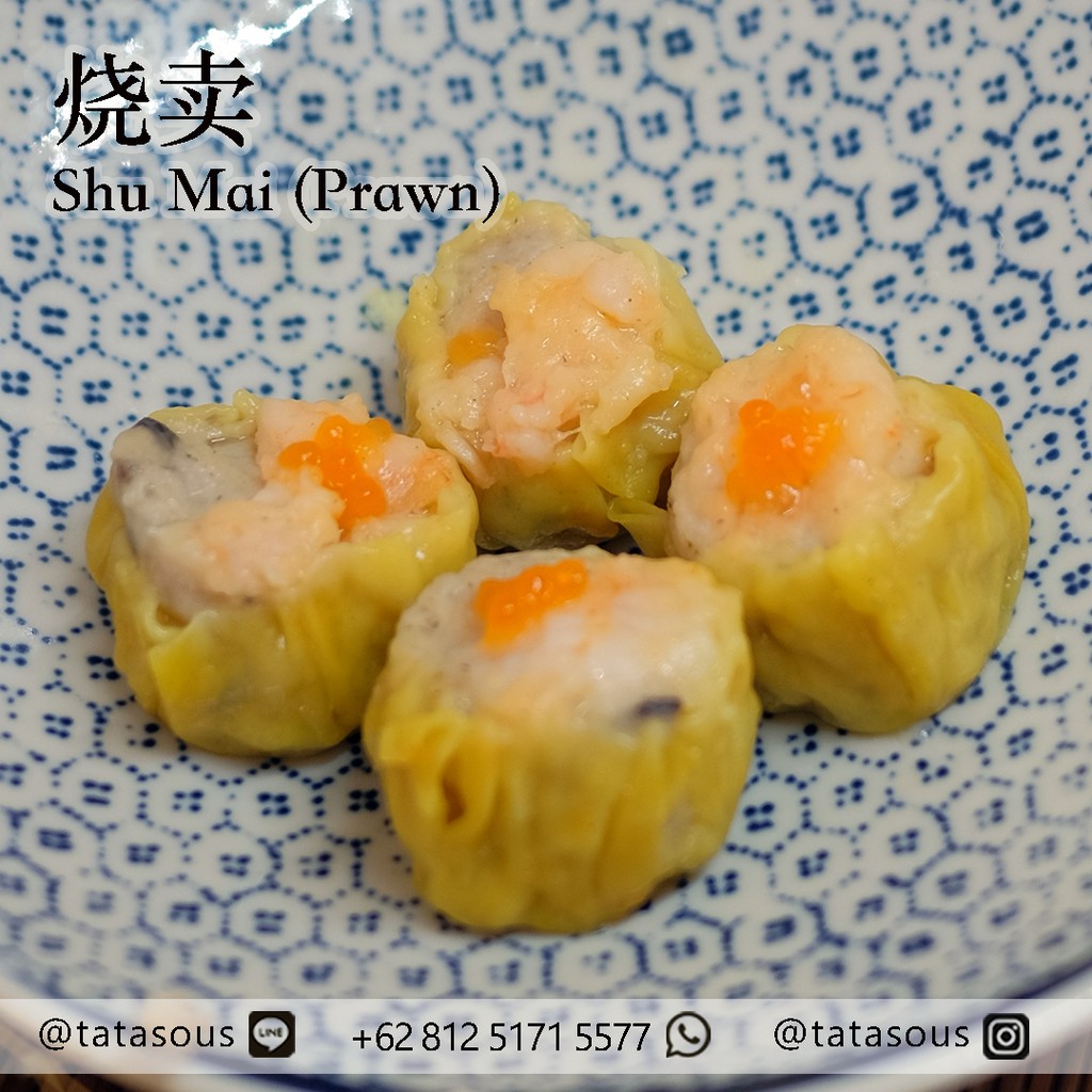 

SIU MAI PRAWN FROZEN DIMSUM TATASOUS HALAL